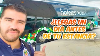 ASÍ SE TOMA EL AUTOBÚS DE HOTELES XCARET SI LLEGAS POR TIERRA | CESARE 182