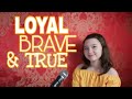 Loyal Brave & True - Christina Aguilera (OST. Disney Mulan) - [Cover By Lysa Stefanovna]