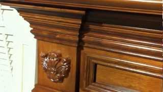 Gastonia Fireplace Mantel In Cherry - Custom Mantel Design https://www.emantel.com/collections/chateau/the-gastonia-mantel.html The Gastonia Mantel is one of the latest Mantel Shoppe