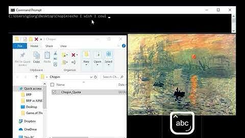 Learn how to Create a text file using Prompt with Classical Music.