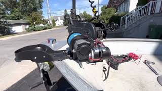 How to Install an electric anchor on boat (Trac fisherman 25)