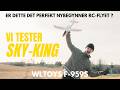 Kan en TOTAL NYBEGYNNER fly et RC-fly? ✈️🔥 WLtoys Sky-King F959S