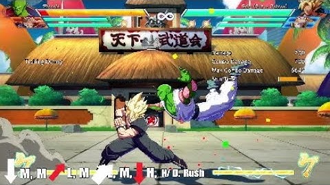 Dragonball Fighter Z: Performing Jump Cancels in a Combo