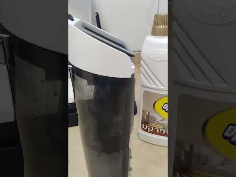 הסבר על קצף במיכל הפסולת