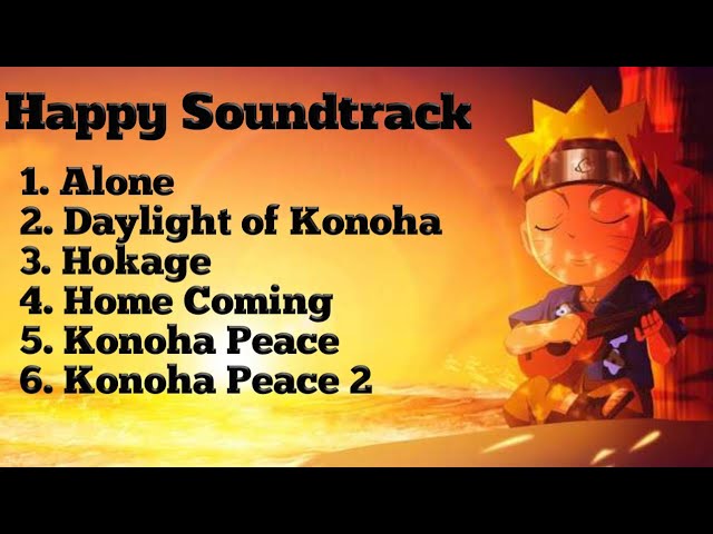 MUSIK SENANG NARUTO || NARUTO HAPPY SAUNDTRACK class=