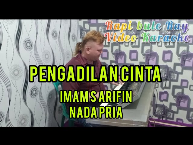 PENGADILAN CINTA - Imam S Arifin | Karaoke | Nada Pria | Lirik class=