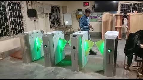 ✨ LED Flap Barrier for Entry – Smart, Stylish & Secure Access Control! 🚪