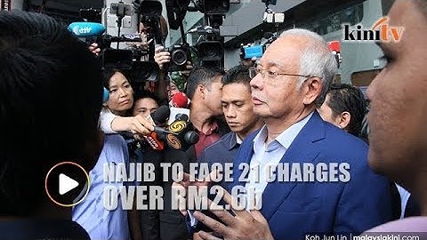 DIGP: Najib to face 21 charges over RM2.6 billion