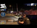 GTA V - LSPDFR 0.4.7 - LSPD/LAPD - Gang Unit Patrol/Wanted Gang Member/Gang Shootout - 4K