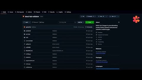 Decentralized Scientific Lab Validator