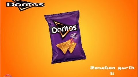 Iklan produk makanan ringan