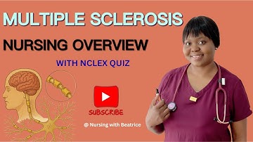 MS multiple sclerosis nursing review/pathophysiology, symptoms, diagnosis & treatment of MS NCLEX