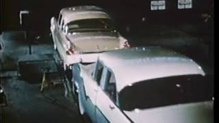 1955 Ford Cars Being Manufactured