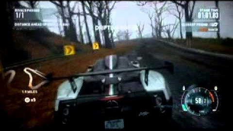 (PS3) Need For Speed: The Run Race 10-1 (Pine Grove Road, Tumbling Run, Pennsylvania)