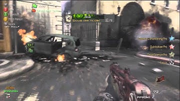 Team Redbar Vs Madcat, Vapez, Monksy and Naylad - Mw3 CTF Lockdown-Team Listen In #3