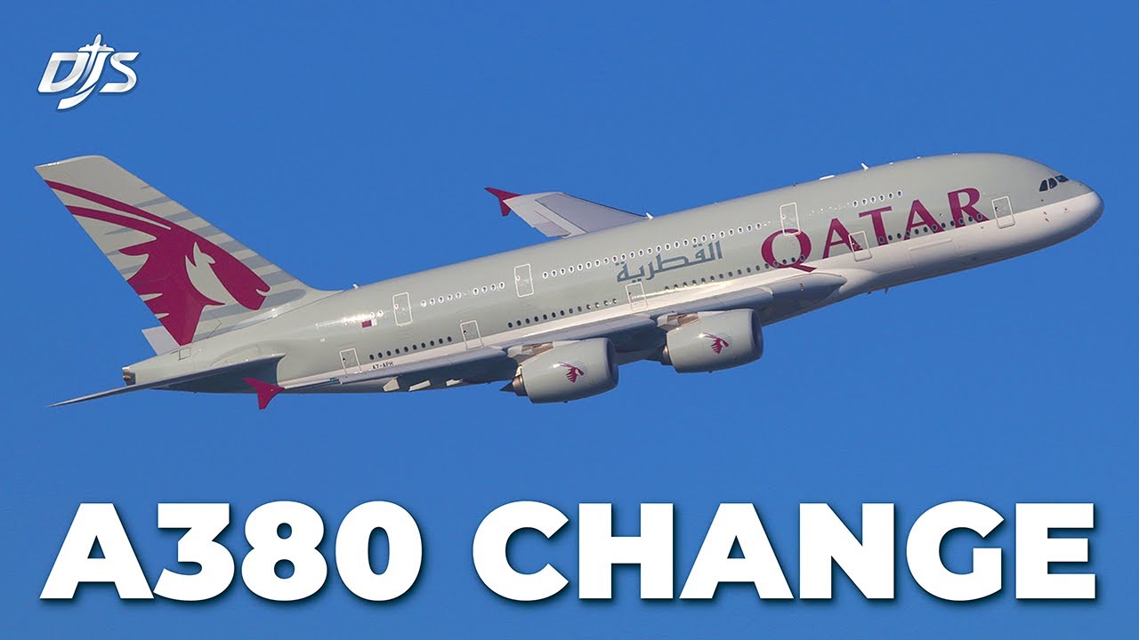 Qatar A380 Change, Airbus Order & JetBlue News - YouTube