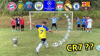 UEFA CHAMPIONS LEAGUE PENALTY CHALLENGE PART 3 ‹ Rikinho ›