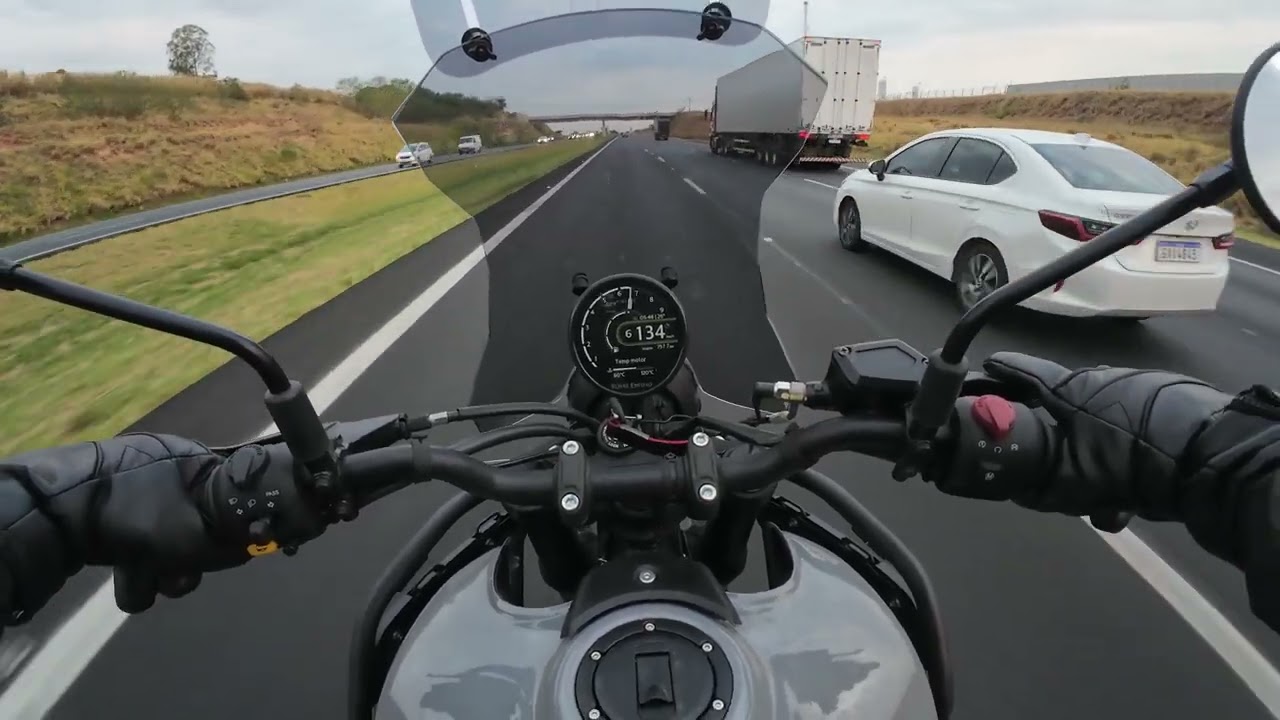 POV: Royal Enfield HIMALAYAN 450 na Rodovia dos Bandeirantes