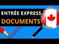 Entree express 2024 documents immigration canada partie 44