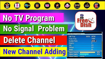 no tv program kaise thik kare || dd free dish new update today || dd free dish no signal problem