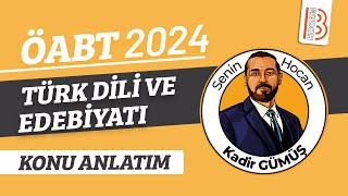 103) Yeni Türk Edebiyatı - Cumhuriyet Dönemi Hikaye ve Roman - VII - Kadir Gümüş (2024)