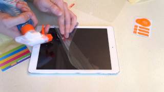 видео: iPad Air плёнка на мокрую картинка: iPad Air плёнка на мокрую