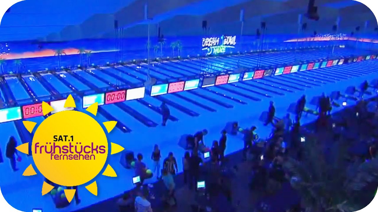 Europas größtes Bowlingcenter | SAT.1 Frühstücksfernsehen