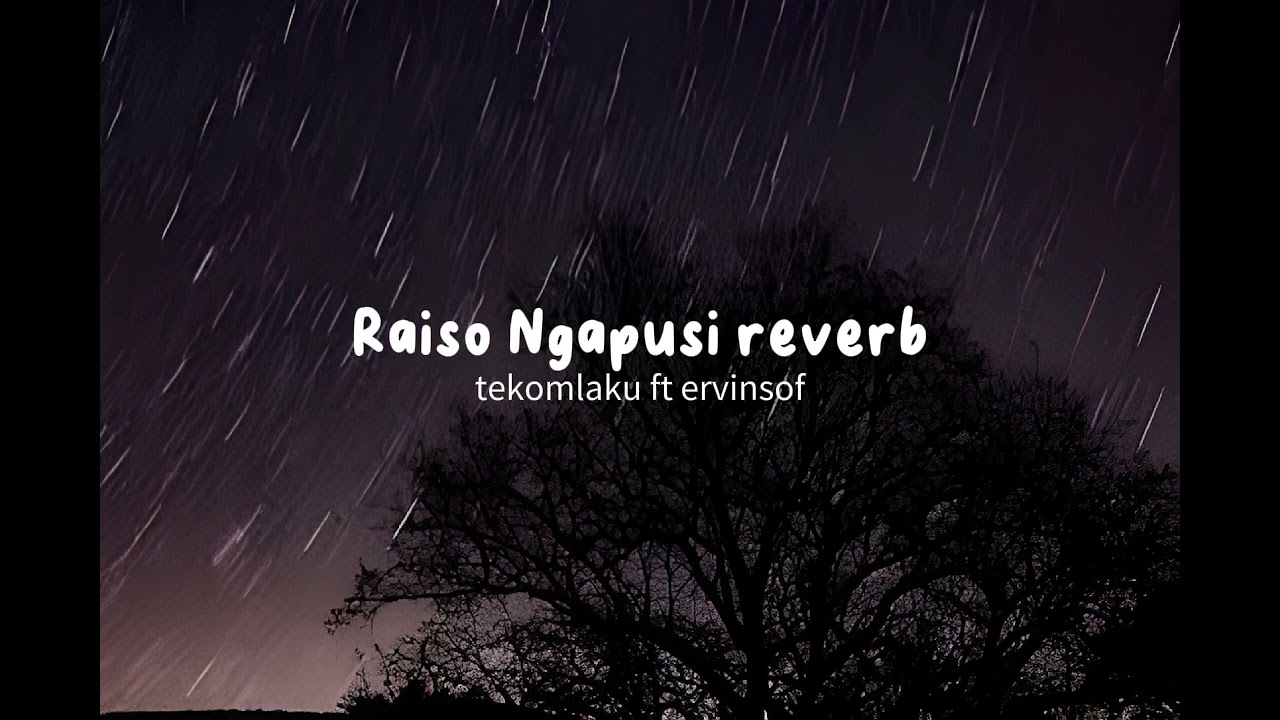Raiso Ngapusi reverb - tekomlaku ft ervinsof