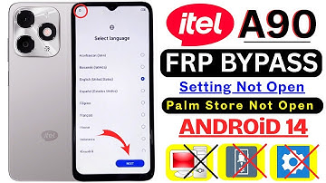 Itel A90 (A6610L) Frp Bypass Android 14 Without PC | I Google Account Lock Remove | New Method 2025