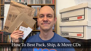 How To Best Pack, Ship, & Move CDs