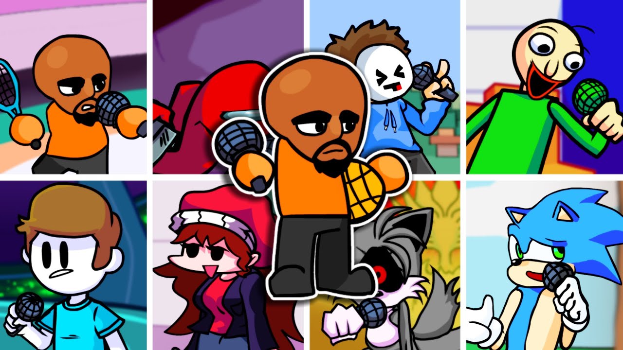 Target Practice but every turn a Different Character Sings it (FNF Target Practice BETADCIU)