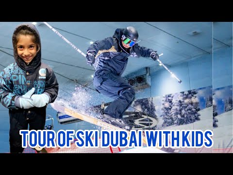 Ski Dubai Tour |Penguin/Mall of Emirates/snow #skidubai #4k#funtime