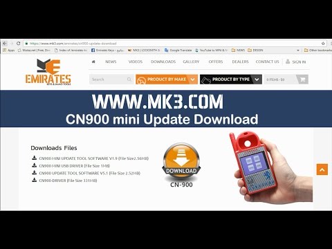 HOW TO UPDATE CN900 mini