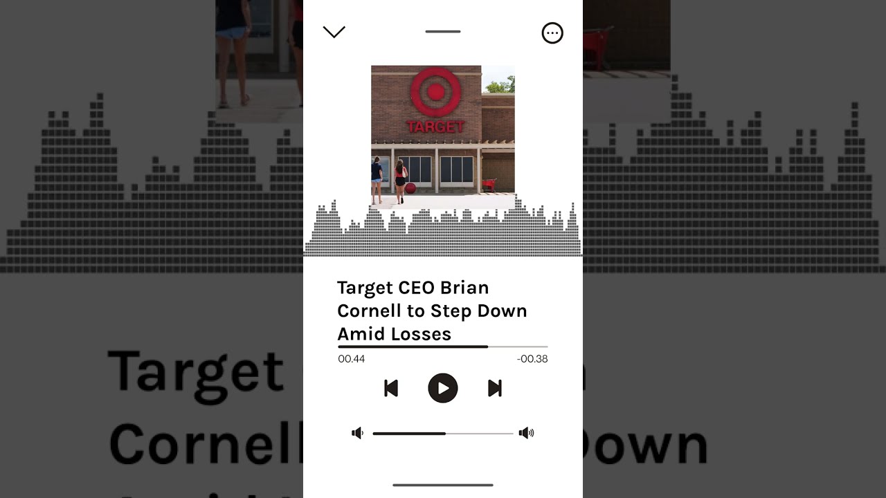 Target CEO Brian Cornell To Step Down Amid Losses AURN News