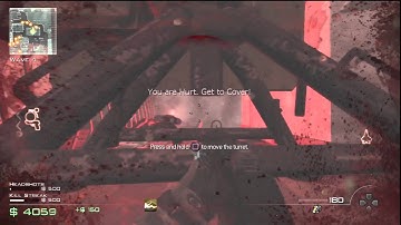 Modern Warfare 3 Survival - Sentry Gun Barrier Glitch on Fallen (PS3,Xbox360,PC)