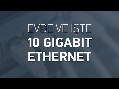 Video: Gigabit Ethernet'in maksimum aktarım hızı nedir?