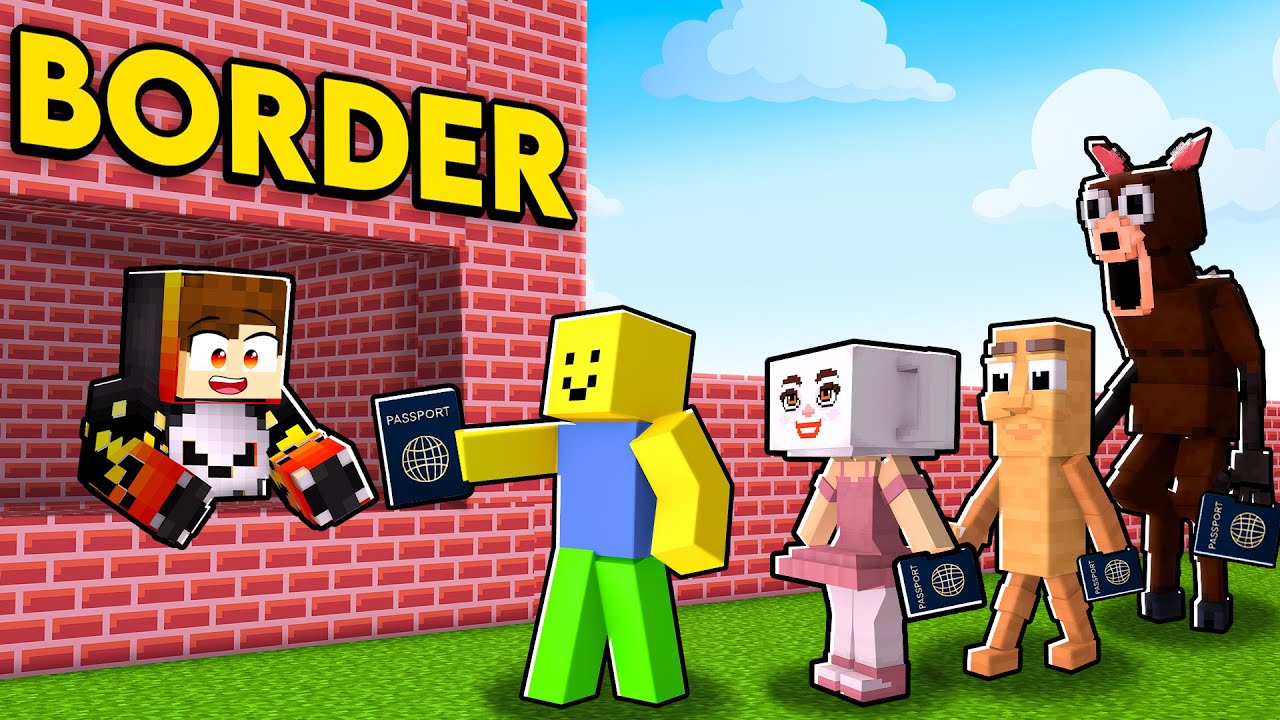 MY FIRST DAY ON BORDER POLICE IN ROBLOX!!!