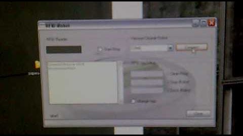 Testing RFID tags interacting with iRobot Create
