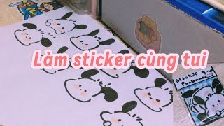 Làm sticker cùng tuiiii|Pannie #xuhuong#viral