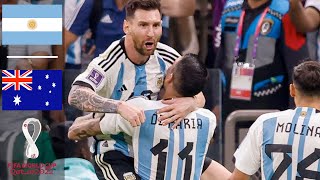 Argentina vs Australia - All Goals & Highlights 2022