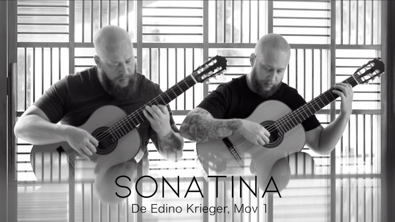DUO MAIA - Sonatina de Edino Krieger, Mov 1 (Official Music Video)