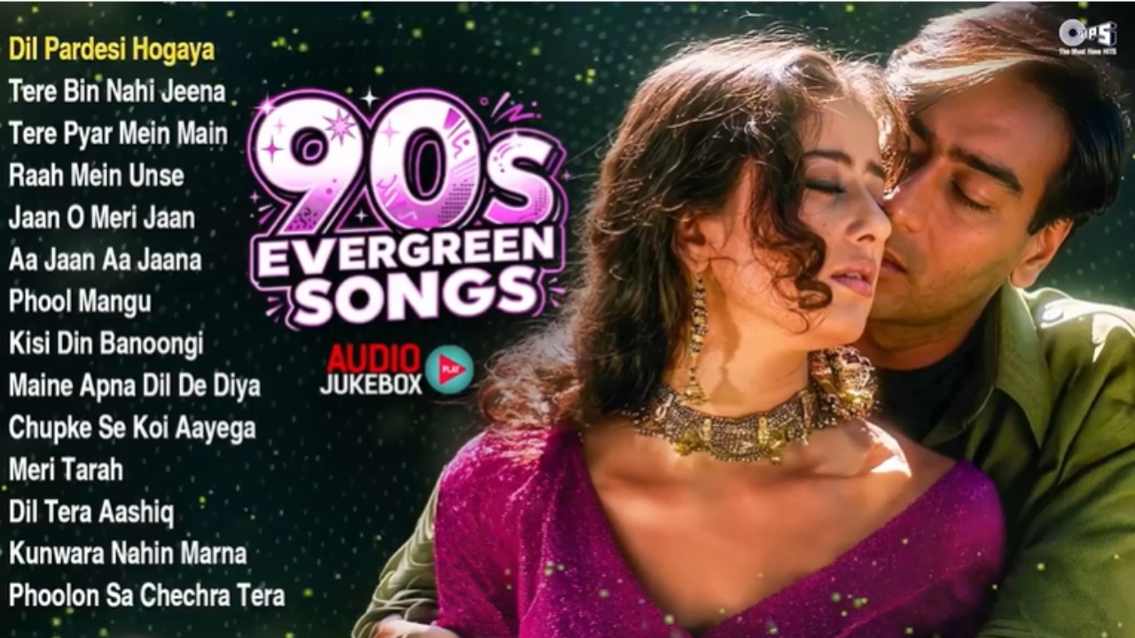 LIVE: हिंदी सदाबहार गाने | 90's Evergreen Songs | All Time Hits Songs | 90's Love Songs Jukebox poster
