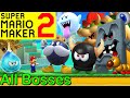 Mario Maker 2 - ALL SUPER MARIO 64 BOSSES (Super Mario Maker 2 Boss Battles)