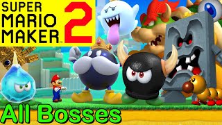 Mario Maker 2 - ALL SUPER MARIO 64 BOSSES (Super Mario Maker 2 Boss Battles)