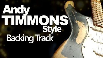 Rock Andy Timmons Style Guitar Jam Track - 97 Bpm