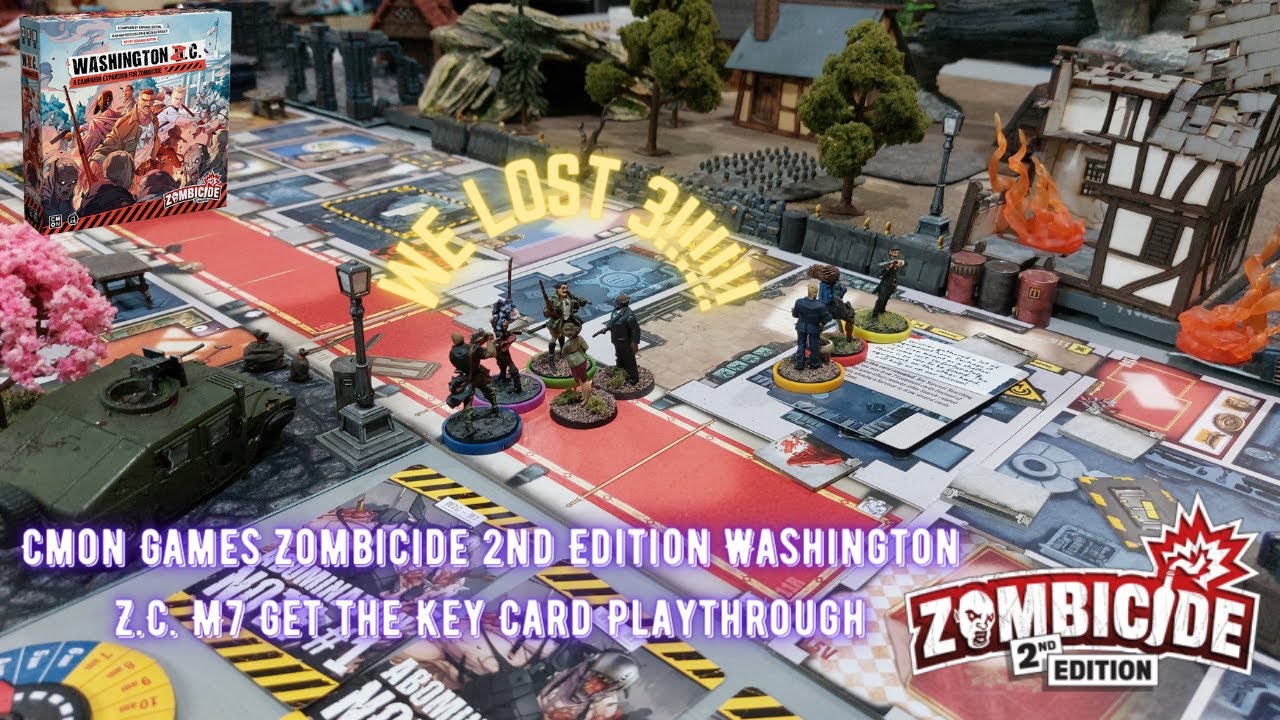 Zombicide 2nd Edition: Espansione Washington Z.C. - Nuova Campagna Alla Casa Bianca - 5