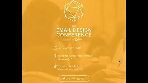 HTML5 Video in Email Background