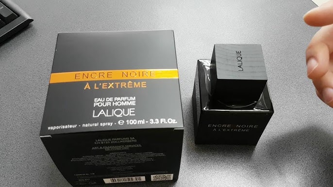 Encre Noire a l'Extreme by Lalique- WATCH BEFORE BUYING! 