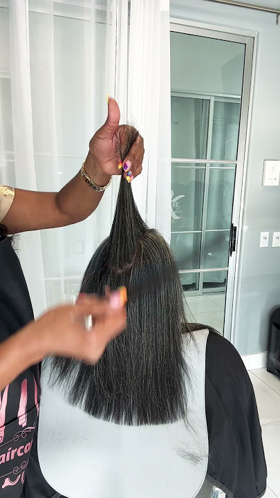 Silk press and trim season #healthyhairjourney #silkpress #naturalhair #trimyourends