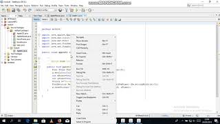 Contoh Program Applet pada Java Netbeans ( Modul4 )